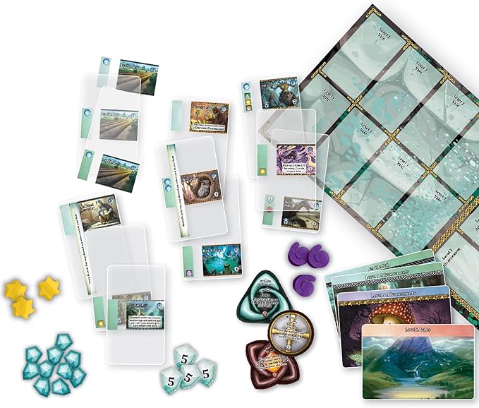 AEG Mystic Vale: Essential Edition | Fantasy Card-Crafting Game | Base Game + Vale of Magic, Vale of The Wild & Mana Storm | 2-4 Players | Ages 14+