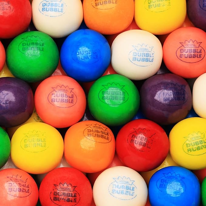 Gumballs for Gumball Machine - 1 Inch Large Gumballs - King Gumballs in Bulk - 2.4 Lb Gumball Machine Refills - 140 Pcs Giant Gumballs - Bulk Gum for Kids - Assorted Gum Refill