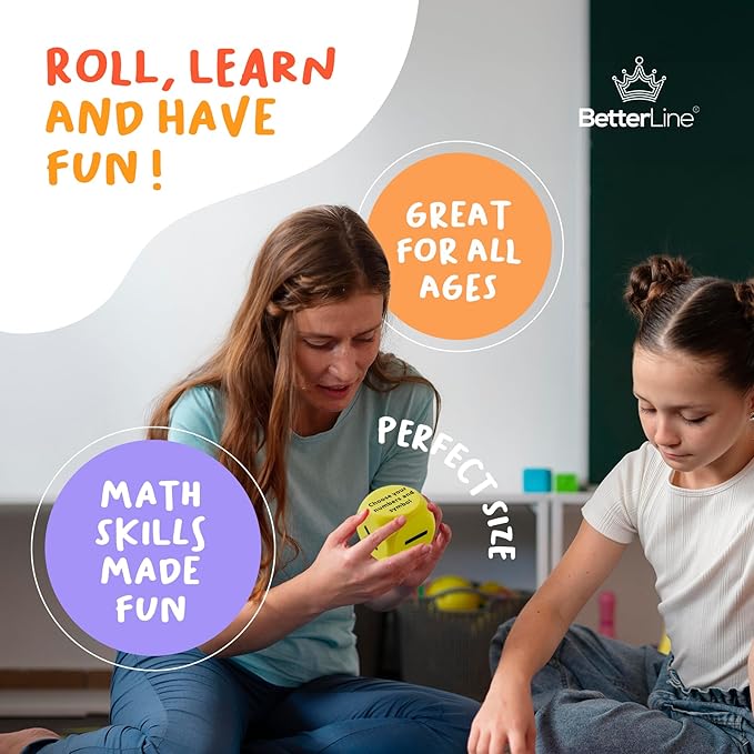 Math Dice Game for Kids, Teens, and Adults | Math Skill Game | Fun Educational Activity | Mental Math Game for Family Entertainment, Teachers and Learning | Engaging Brain Exercise for All Ages