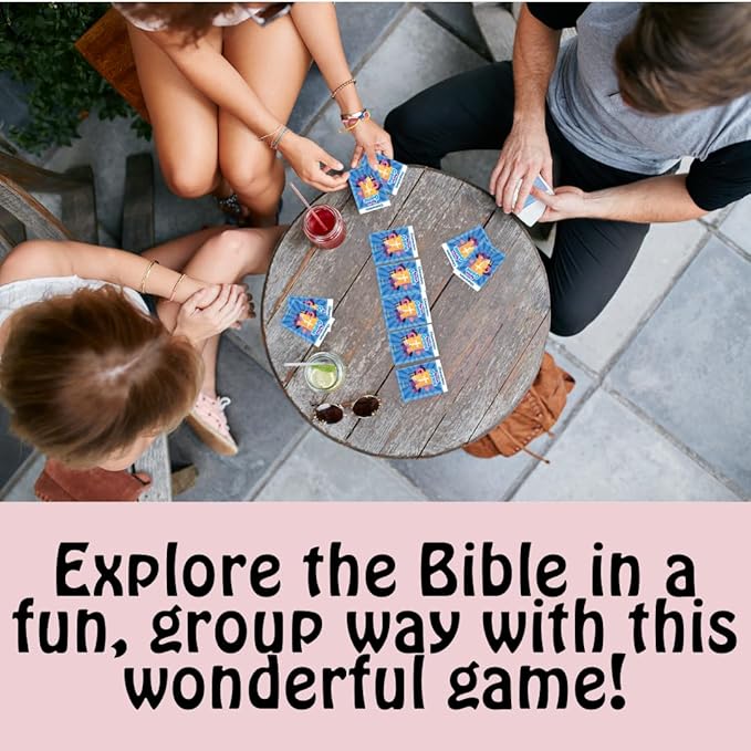 Fun Bible Trivia Challenge Came for Families, Fellowships and Bible Study - a Great Christian Gift to Master Bible