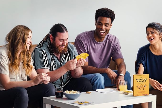 The Worst-CASE Scenario Card Game - All New Family/Party Game | 0% Trivia, 100% Humorous Fun
