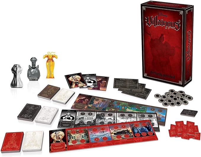Ravensburger 26843 Disney Perfectly Wretched Kids & Adults Age 10 Years and Up-Can be Played as a Stand-Alone or Expansion to The Popular Villainous Strategy Game