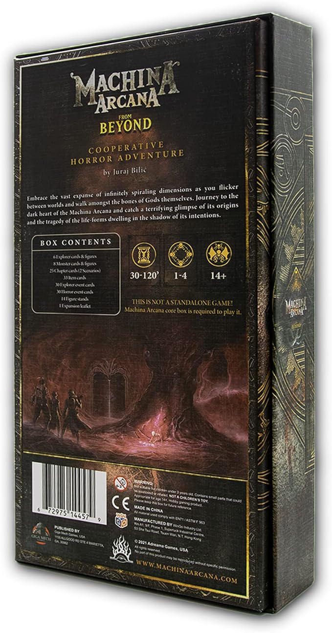 Machina Arcana: from Beyond - A Cooperative Horror Adventure Board Game Expansion for 1-4 Players