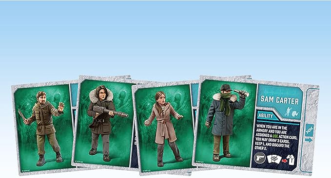 Pendragon Studios: The Thing: Norwegian Outpost - Expansion to The Thing: Board Game, Horror Strategy Game, Ages 13+, 1-8 Players, 60-120 Min