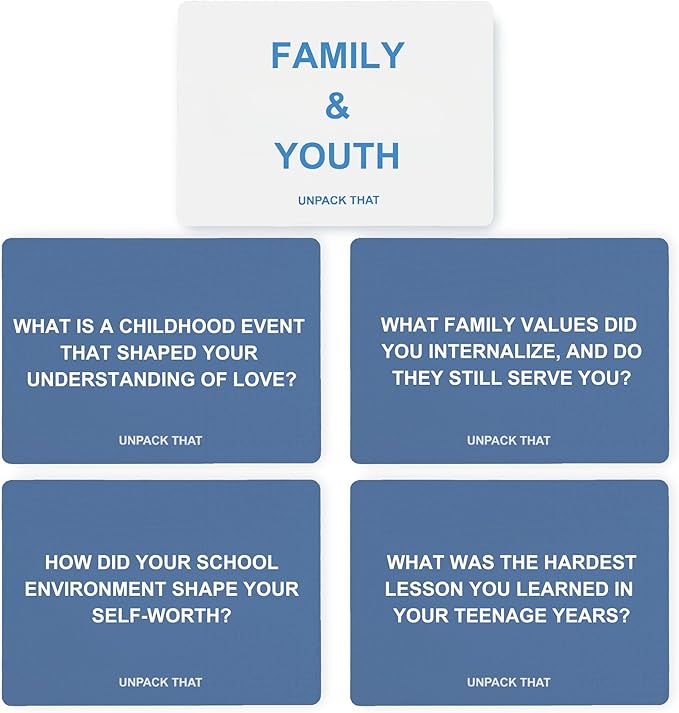 Self-Exploration Deck – 100 Deep Questions for Personal Growth, Mindfulness & Emotional Healing | Self-Discovery Cards & Journal Prompts for Reflection & Authentic Living