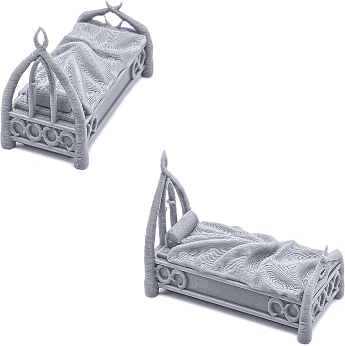 EnderToys Elegant Furniture by Printable Scenery, 3D Printed Tabletop RPG Scenery and Wargame Terrain 28mm Miniatures