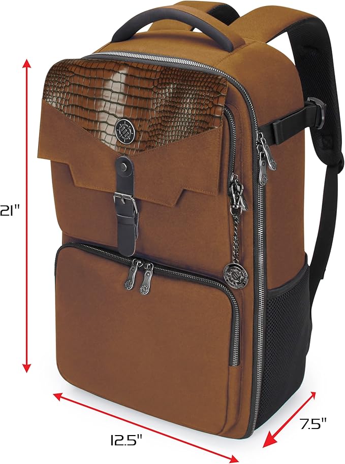 ENHANCE MTG Backpack TCG Card Storage - TCG Backpack for Deck Boxes, Sleeved Cards, Playmats, MTG Accessories