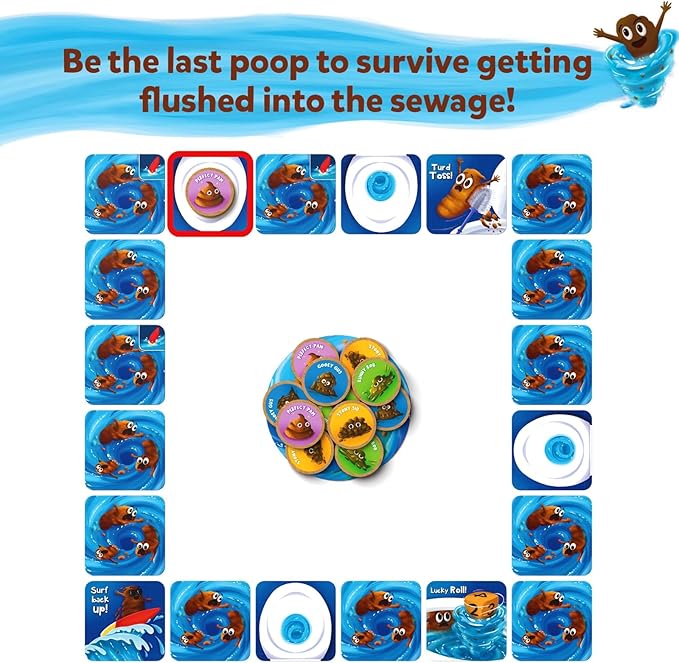 Skillmatics Card Game - Poop Wars, Fun & Fast-paced Game of Strategy, Party Game for Kids for Girls & Boys Ages 6, 7, 8, 9 & Up