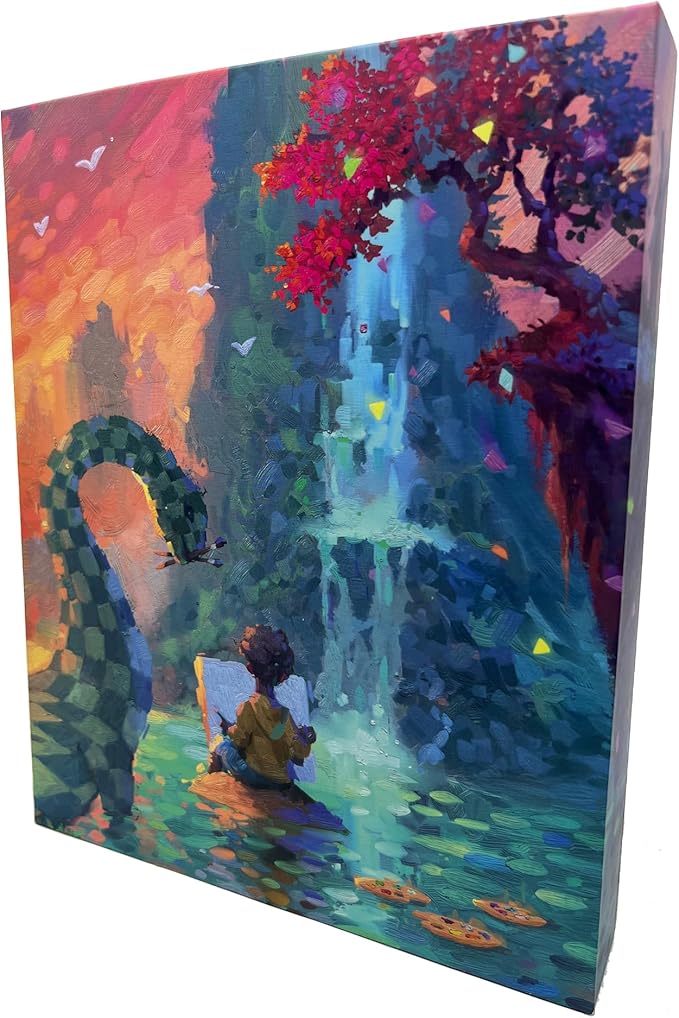 Canvas Reflections Board Game Expansion - Create Stunning Masterpieces! Art Competition and Puzzle Game for Kids &d Adults, Ages 14+, 1-5 Players, 30 Minute Playtime, Made by R2i Games