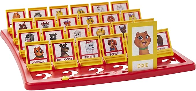 Hasbro Gaming Guess Who? Board Game, with People and Pets Cards, The Original Guessing Game for Kids, Ages 6 and Up (Amazon Exclusive)