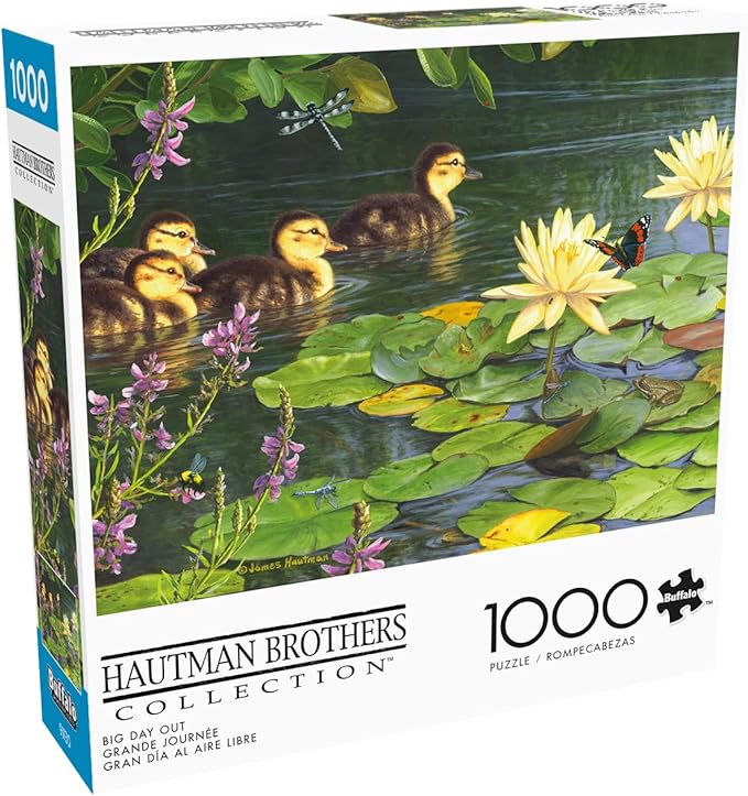 Buffalo Games - Hautman Brothers - Big Day Out - 1000 Piece Jigsaw Puzzle for Adults - Challenging Puzzle Perfect for Game Nights - Finished Size is 26.75 x 19.75