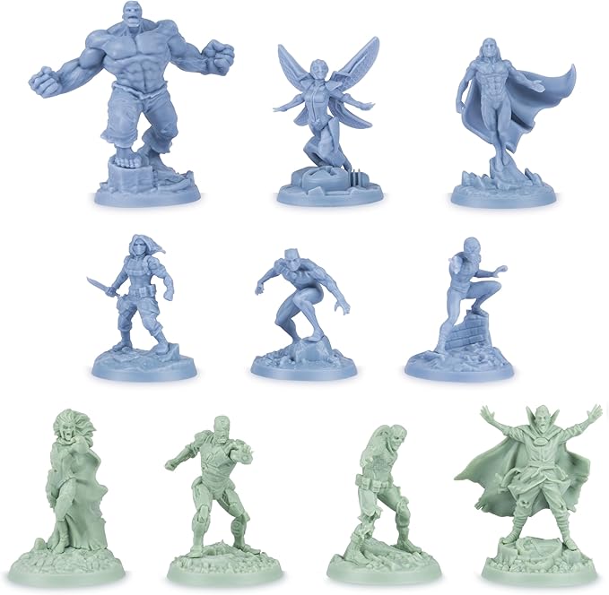 Spin Master Games, Marvel Zombies: Heroes’ Resistance, A Zombicide Game, Collectible Marvel Figurines, for Fans of Marvel Rivals & Action Movie Toys, 1-4 Players, for Adults & Teens Ages 14 & Up