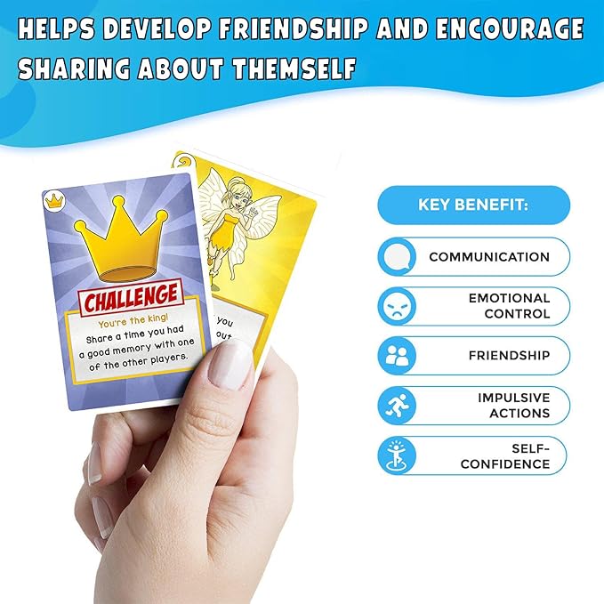Together Land Therapy Game for Kids - Play Therapy Cards Develop Social Skills - Group Therapy Games for Teens Anger Management Toys - Counselors social skills activities for kids with Autism and ADHD