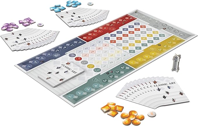 CMON Classic Art Board Game | Art Collection Strategy Game | A Competitive Game of Prediction | Great for Game Night with Adults | Ages 14+ | 2-5 Players | Average Playtime 30 Minutes | Made by CMON