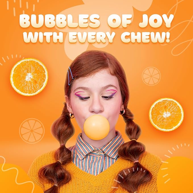 Gumballs for Gumball Machine - 0.5 Inch Gum Balls - Chewing Bubble Gum - 1.9 LB Kids Gum Bulk Gumball Machine Refills - 515 Pcs Little Gumballs