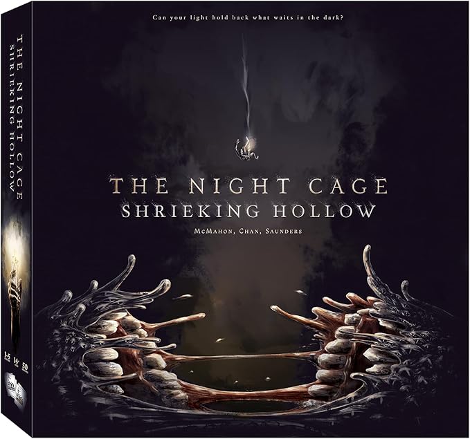 Smirk & Dagger The Night Cage Expansion The Shrieking Hollow Tile Placement Cooperative Board Game with New Threats and Challenges – for Ages 14+, 1 to 5 Players & 40 to 60 Min Playtime