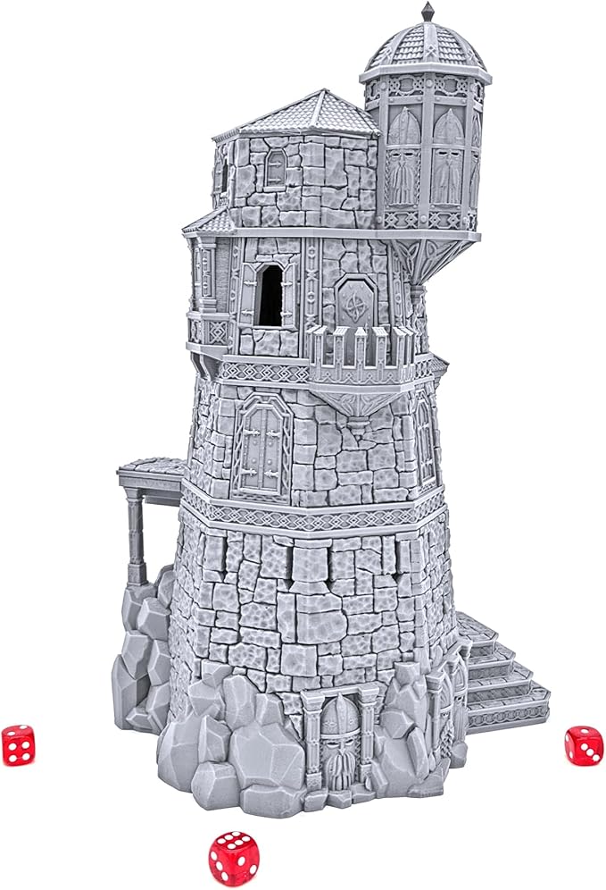 EnderToys Ironhelm Fortress by Printable Scenery, 3D Printed Tabletop RPG Scenery and Wargame Terrain 28mm Miniatures
