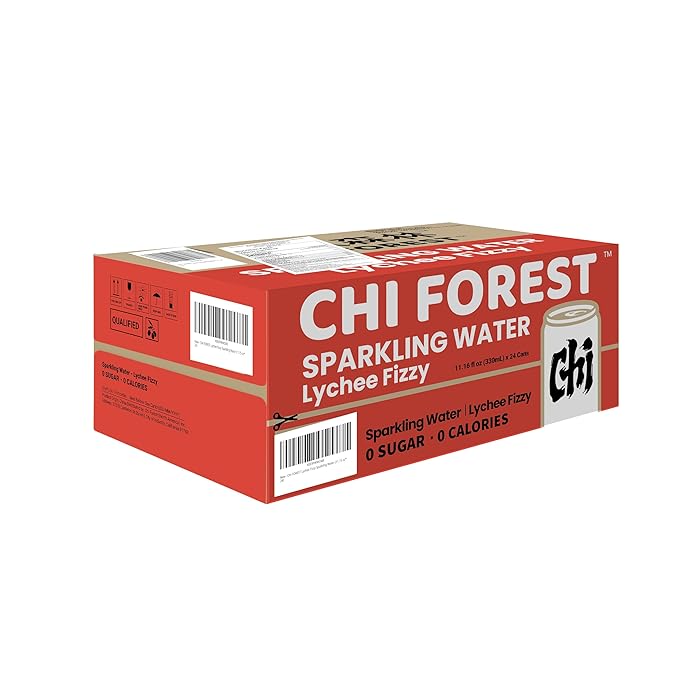 CHI FOREST Lychee Fizzy Sparkling Water (11.16 fl oz* 24)