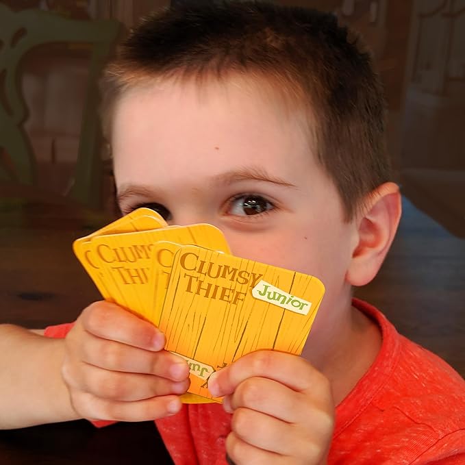 Melon Rind Clumsy Thief Junior Math Card Game, Adding to 10 Fun for Kids Ages 5-7+, Award-Winning Family Game for 2-4 Players, Educational to Develop Math Skills with Confidence