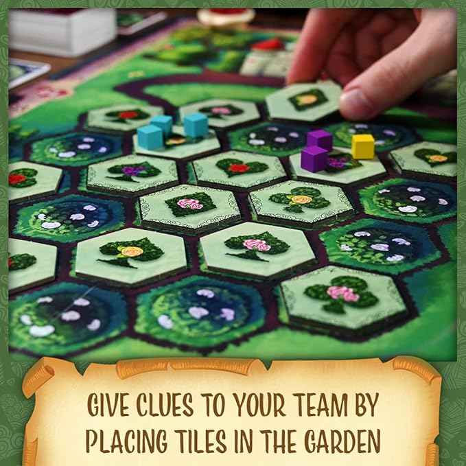 Northstar Game Studio Paint The Roses Board Game | Cooperative Strategy Game for Adults, Teens and Families | Alice in Wonderland Puzzle Game | 2 to 5 Players, Play in 60 Minutes