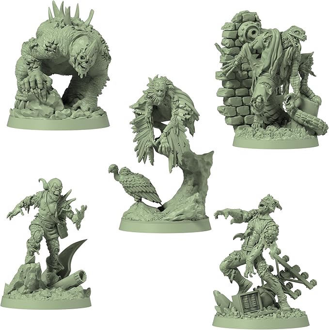 Marvel Zombies: A Zombicide Game - Clash of The Sinister Six - Heroes vs. Villains in a Zombie Apocalypse! Cooperative Strategy Game, Ages 14+, 1-6 Players, 90 Minute Playtime, Made by CMON