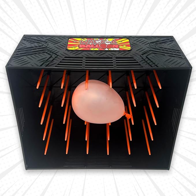Wack A Balloon - Strategy Balloon Popping Game for Kids and Adults, Family Game Night Favorite, Perfect for Holiday, Party, Classroom Games