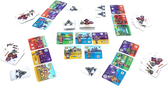Pandasaurus Games Faraway Card Game - Explore Mysterious Alula! Strategic Region Building with Engaging Gameplay for Adventurers, Ages 10+, 2-6 Players, 15-30 Min Playtime, Made