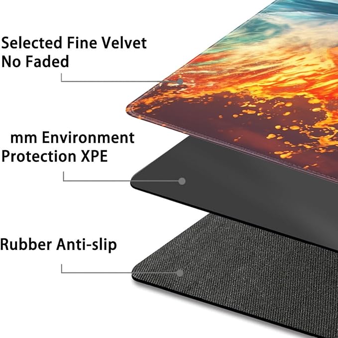 Board Game for TCG Playmat Table Mats Games Size 60X35 cm Mousepad Compatible for MTG RPG CCG Trading Card Game Play mats with 6 Dice (Playmat 148) Sea Turtle