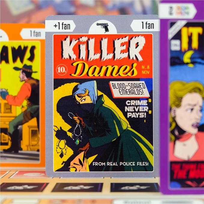 Age of Comics: The Golden Years | The Comic Book Publishing Game | Build Your Comic Empire During The Golden Age of Comics | Immersive Strategy Game for 1-4 Players, 60-110 Mins, Ages 14+