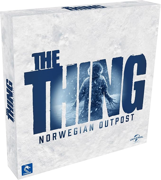Pendragon Studios: The Thing: Norwegian Outpost - Expansion to The Thing: Board Game, Horror Strategy Game, Ages 13+, 1-8 Players, 60-120 Min