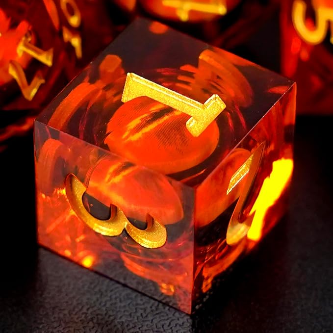 DND Eyeball Dice Set,Polyhedral D&D Dice for Dungeons and Dragons Role Playing Table Games