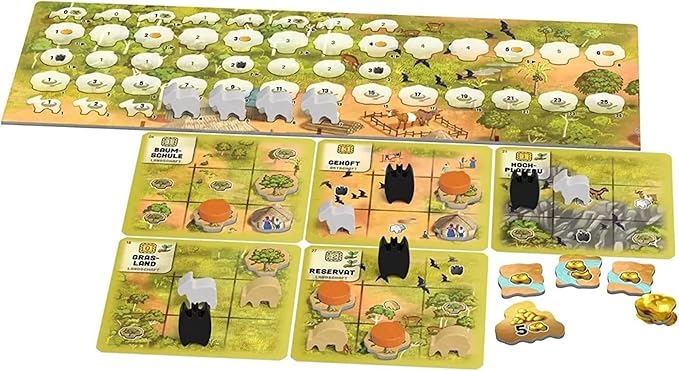 Atiwa Board Game | Fruit Bat Farming | Worker Placement Strategy | Resource Management for Kids and Adults | Ages 12+ | 1-4 Players | 90 Minutes Playtime | Made by Lookout Games