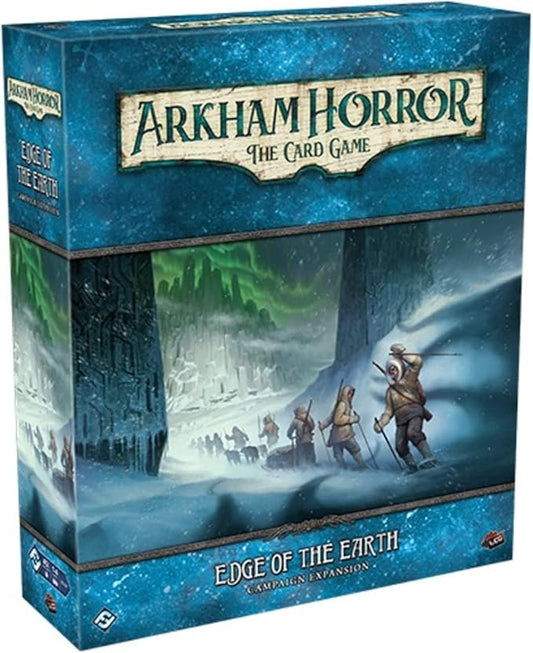 Arkham Horror: The Card Game – Edge of The Earth Campaign Expansion| Card Game for Teens and Adults | Ages 14+ |for 1-2 Players | Average Playtime 60-120 Minutes | Made by Fantasy Flight Games