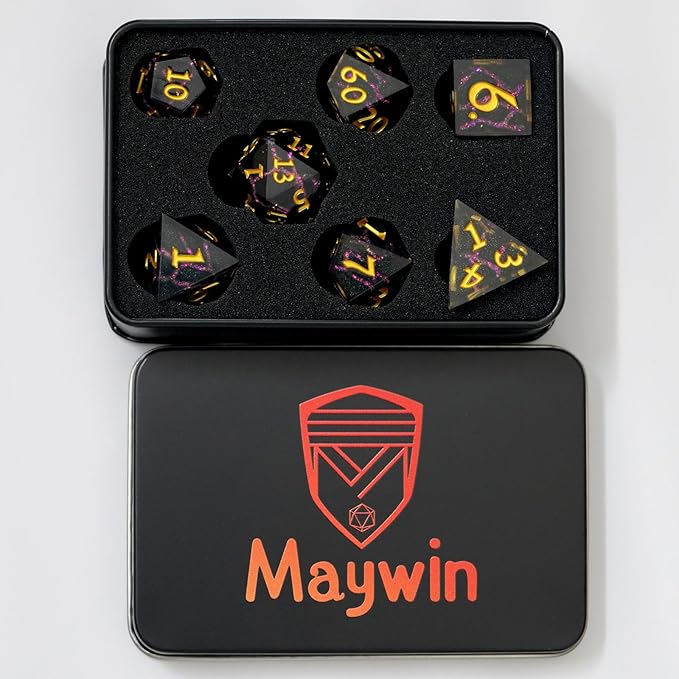 Dungeons and Dragons Game Dice,D&D Dice Set,DND Dice Gift Set for Role Playing Table Games