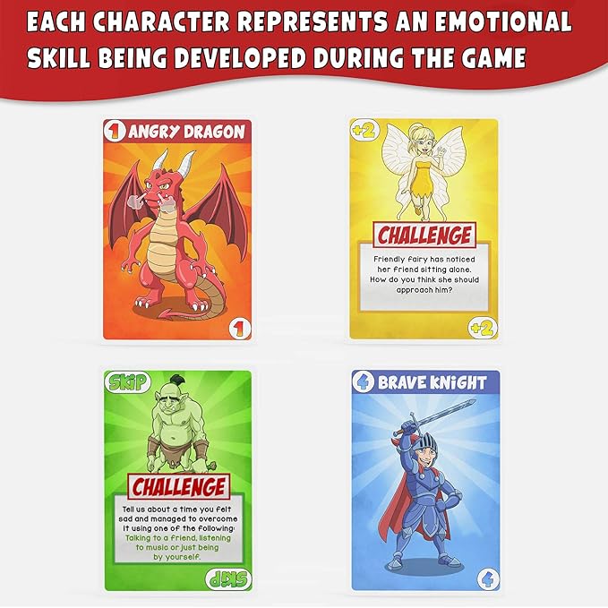 Together Land Therapy Game for Kids - Play Therapy Cards Develop Social Skills - Group Therapy Games for Teens Anger Management Toys - Counselors social skills activities for kids with Autism and ADHD