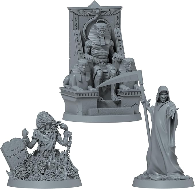 Zombicide Iron Maiden Character Pack #1 - Eddie Miniatures and Game Enhancements! Cooperative Strategy Board Game, Ages 14+, 1-6 Players, 60 Minute Playtime, Made by CMON