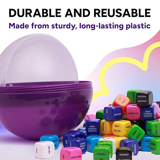 Big Claw Machine Capsules Translucent Yellow Plastic Sphere Party Favor Containers Round 5 pcs 7.9 inch Jumbo Plastic Christmas Ornaments Extra Large Gift Box Craft Party Supplies Vending Capsules