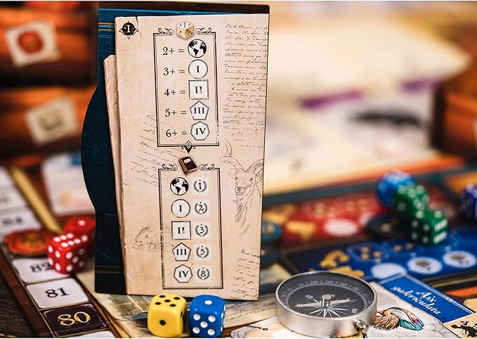 Holy Grail Games | Encyclopedia | Strategy Board Game | Dice and Worker Placement | 1 to 4 Players | 25+ Minutes | Ages 14+