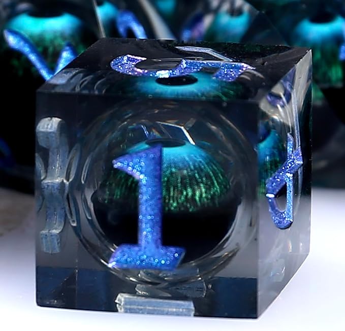 DND Dice Set, Dragon Eye Dice for Dungeons and Dragons Dice Role Playing Table Games