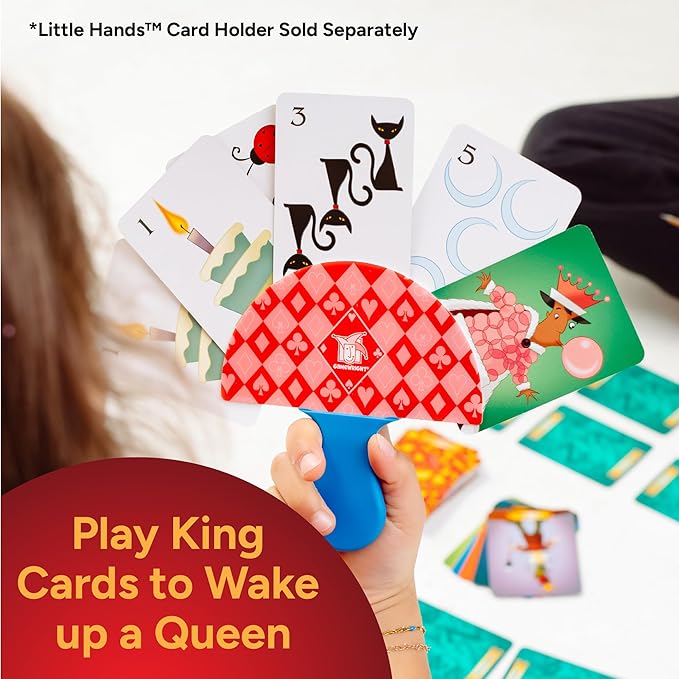 Sleeping Queens Fun Card Game for Kids and Families. Great for Kids aged 8+ and 2-5 Players, from Gamewright.
