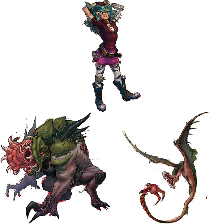 Bunkers & Badasses RPG: Sourcebook - Standard Edition - Hardcover Book, Tabletop Role Playing Game, Official Borderlands License