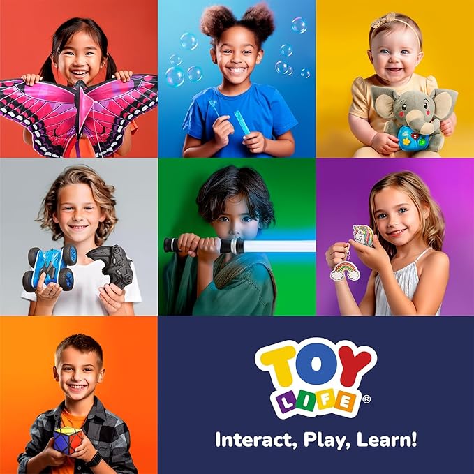 TOY Life Wooden Puzzles for Toddlers 2-4, Toddler Montessori Toys for 1 2 3 Year Old Boys Girls, Animals Wood Jigsaw Puzzles, Educational Learning Toy Kids Puzzle, Best Gifts for Baby Age 1-3 2-4