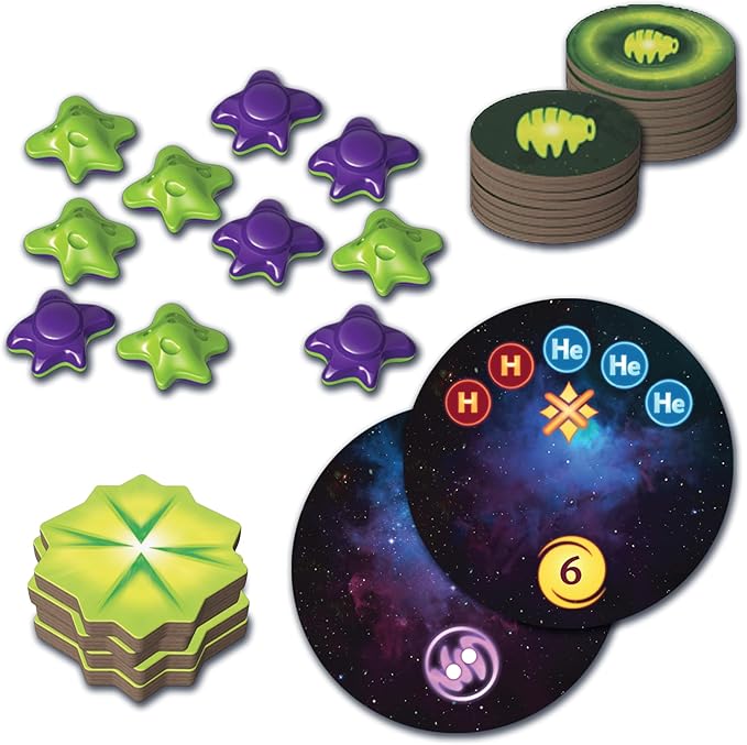 Crafting The Cosmos Board Game - Build The Galaxy with Stellar Resource Management! Sci-Fi Strategy Game for Kids & Adults, Ages 14+, 2-4 Players, 60-90 Minute Playtime, Made by Office Dog
