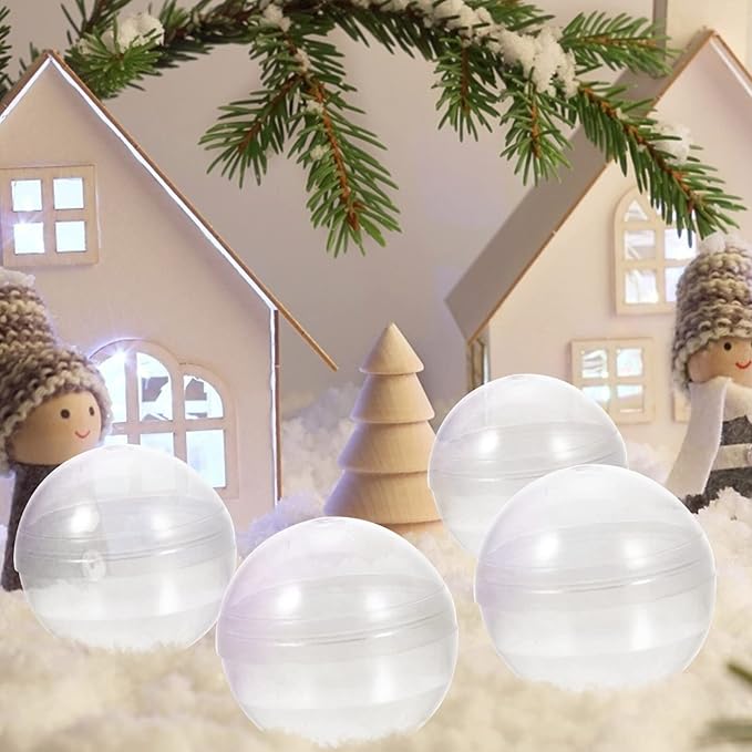 BESPORTBLE 50 Pcs Vending Machine Capsules, 1.75 Inch Small Empty Round Plastic Containers for Gumball Prizes and Party Favors