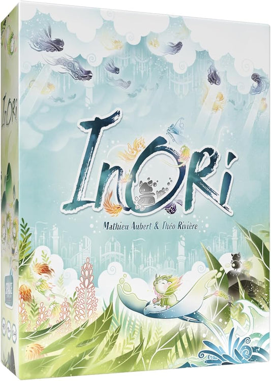 Inori Board Game - Cooperative and Competitive Worker Placement Strategy Game, Fun Family Game for Kids and Adults, Ages 10+, 2-4 Players, 40 Minute Playtime, Made by Space Cowboys