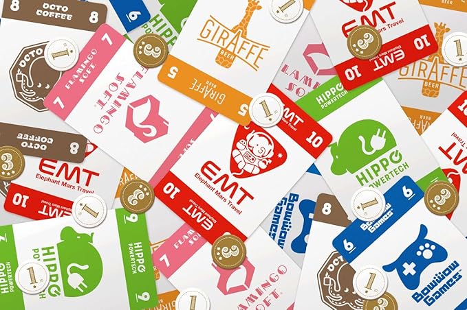 Startups – Strategic Investment Card Game | 3–7 Players | Ages 10+ | Portable Travel Game