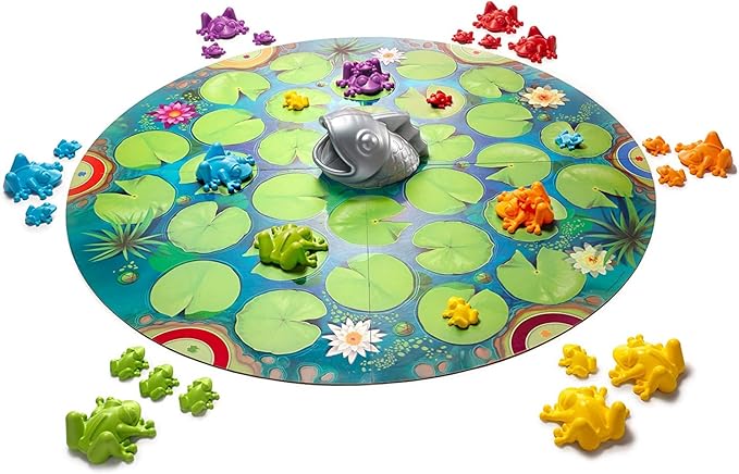 SmartGames Froggit - A Family Board Game for 2-6 Players Ages 6 - Adult