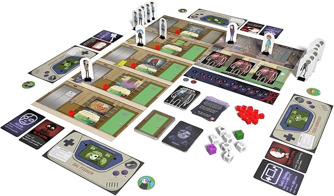 Sally Face: Strange Nightmares - Cooperative Board Game, Based On The Video Game, Officially Licensed, Ages 13+, 1-5 Players, 45 Min