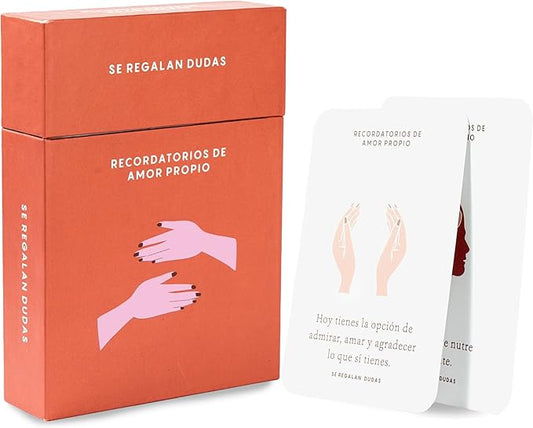 Recordatorios de Amor Propio | Self-Love Card Deck with Over 60 Affirmations | Positive Affirmations and Daily Reflections | Inspiring Gifts | Bring Intention to Every Day