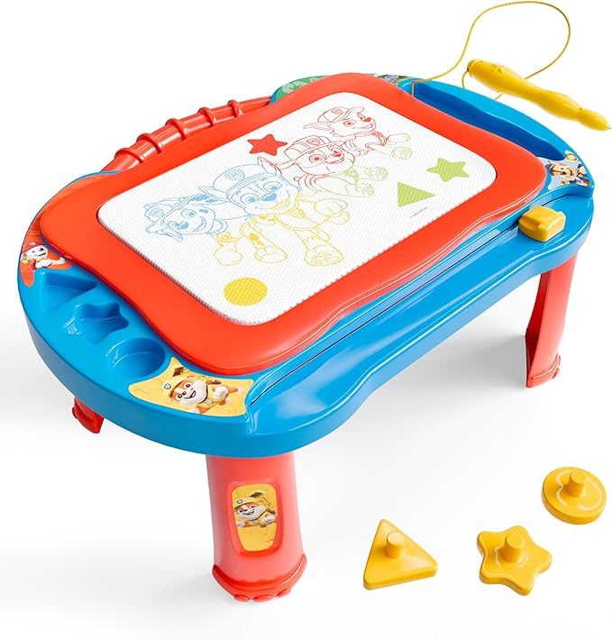 Lollipop Paw Patrol Magnetic Drawing Board - Limitless Creativity with Easy Erasing - Mess-Free Fun, Smart Storage, and Kid-Friendly Design for Creative Adventures - Blue Color